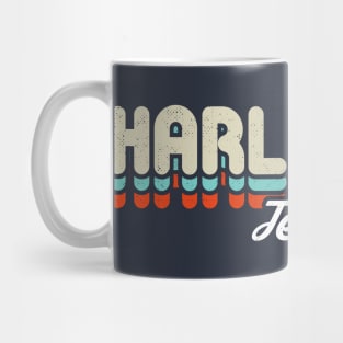 Retro Harlingen Texas Mug